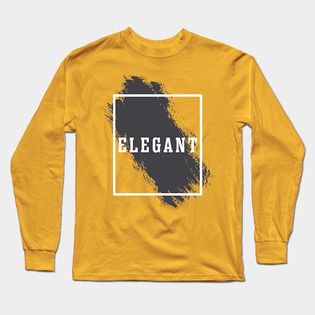 Elegant Long Sleeve T-Shirt by variantees